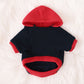Pet Dog and Cat Clothes Pet Fashion Hoodie with Pockets Dark Blue HA32108006-2