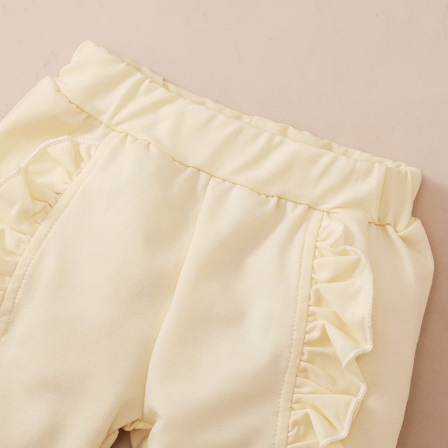 Baby Girls Outfits Long Sleeve Floral Round Neck Top +Elastic Pants 2Pcs Clothes Set YMX2007122