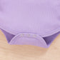 Baby Girls Outfits Purple Color Romper Top Pants Headband 2Pcs Winter Clothes Set YMX2006080-1