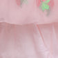 Princess Dress For Girls Strawberry Print Off The Shoulder Gauze Dress Princess One Piece Party Dress ZT-8275