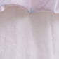 Princess Dress For Girls Rose Print Sleeveless Pearl Summer Performance Dress One Piece Party Dress Pink ZT-8566